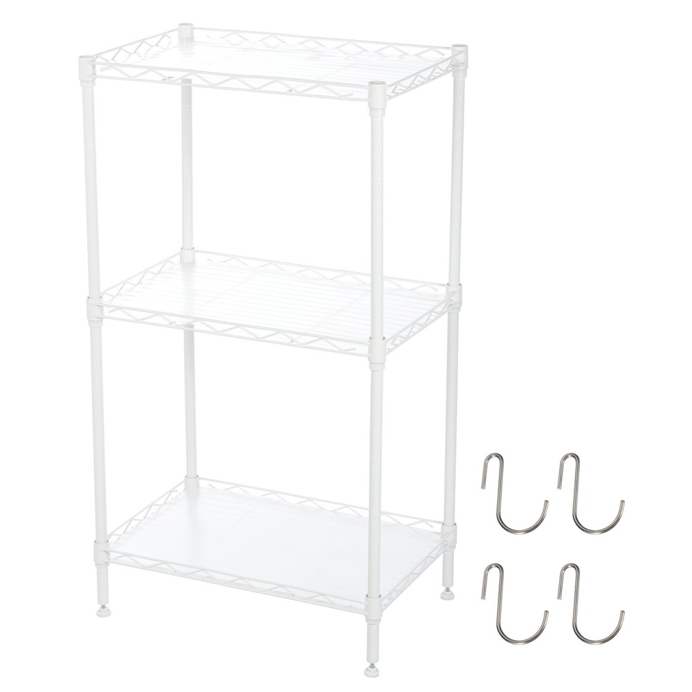4 Tier Adjustable Storage Shelf 17.3
