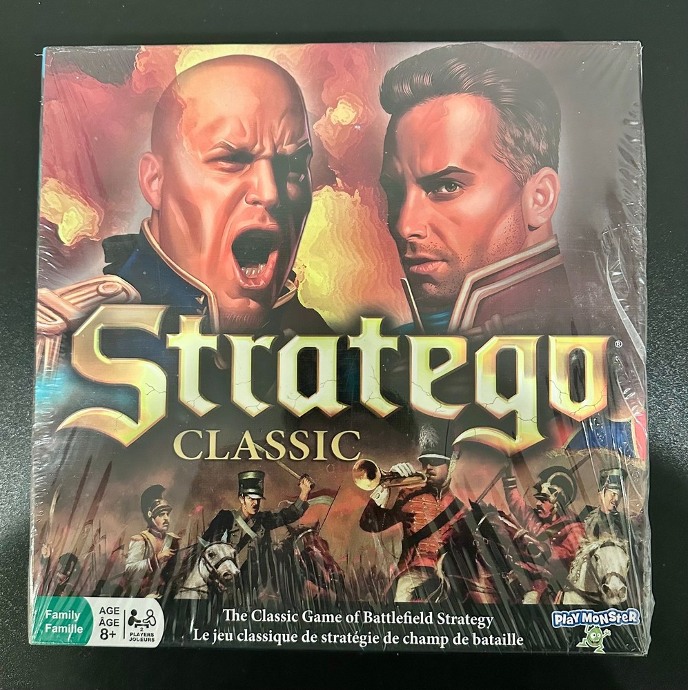 Stratego Classic: The Classic Game of Battlefield Strategy Board Game NEW/SEALED