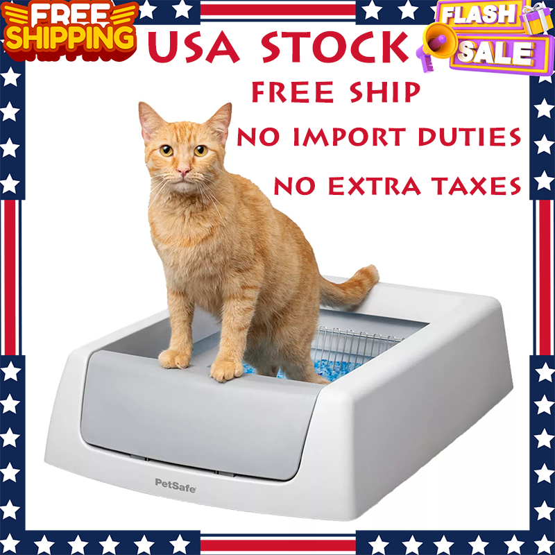 PetSafe ScoopFree Crystal Classic Automatic Self-Cleaning Cat Litter Box System
