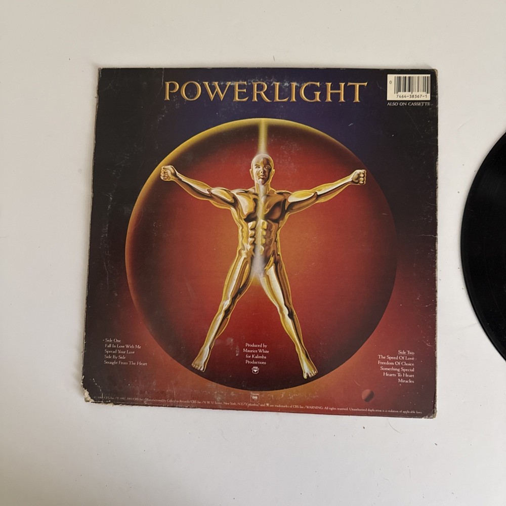 EARTH, WIND & FIRE Powerlight (LP) 1983 Columbia TC-38367 / NM
