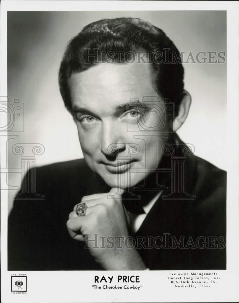 1966 Press Photo Ray Price, 