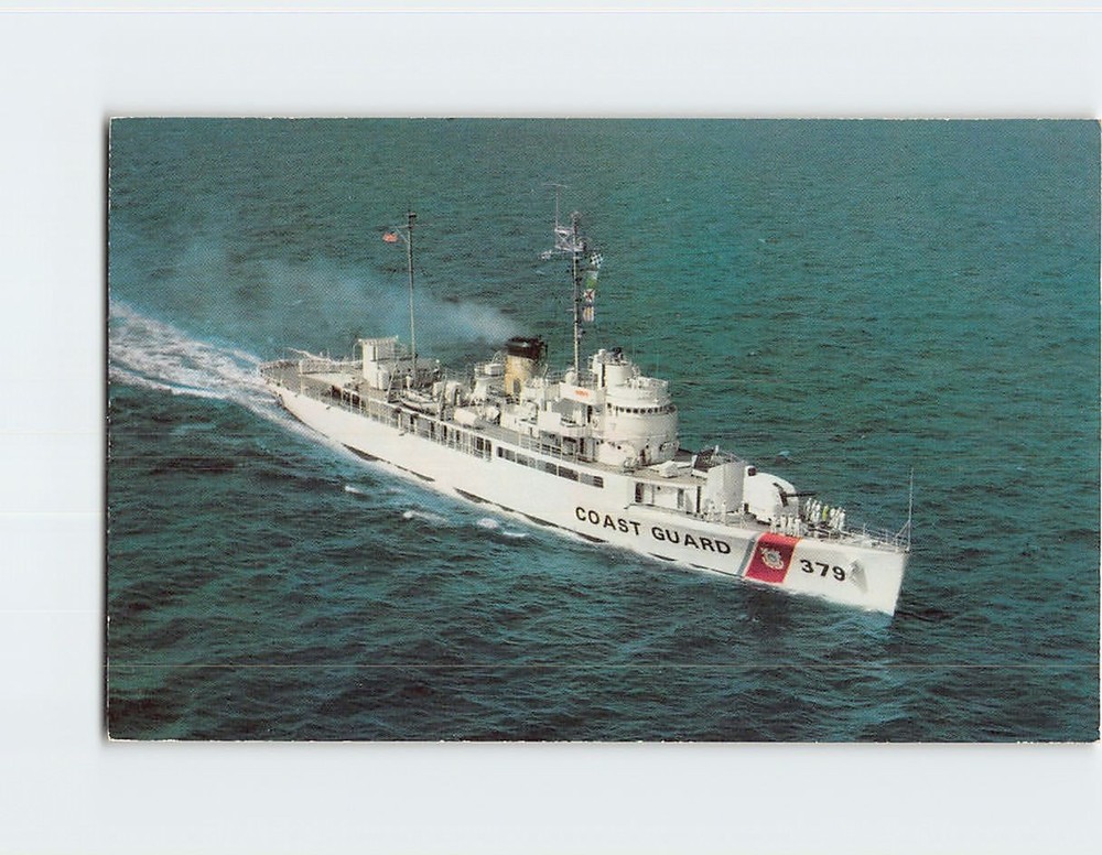 Postcard USCGC (United States Coast Guard Cutter) UNIMAK WTR-379