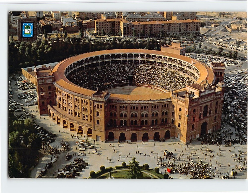 Postcard Plaza de Toros Madrid Spain