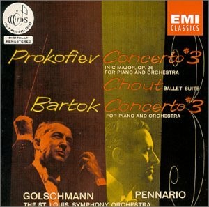 Bela Bartok [Composer]; Serge Prok, Prokofiev: Piano Concerto No. 3 in, audioCD