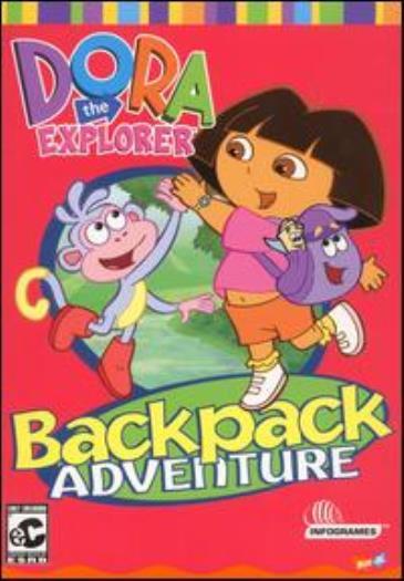 Dora the Explorer: Backpack Adventure PC MAC CD kids TV cartoon puzzle girl game