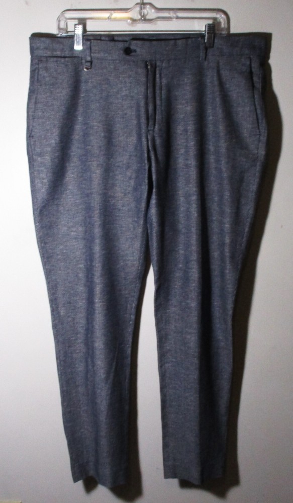 ANTONY MURATO Blue Linen 