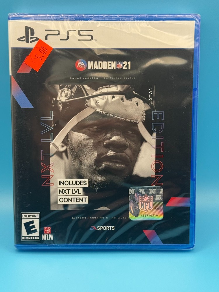 MADDEN NFL 21 NXT LVL EDITION PS5 PLAYSTATION 5 - New - SEALED