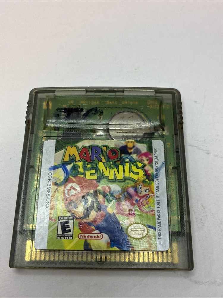 Mario Tennis Nintendo Game Boy Color 2001 Tested Authentic CARTRIDGE ONLY GBC