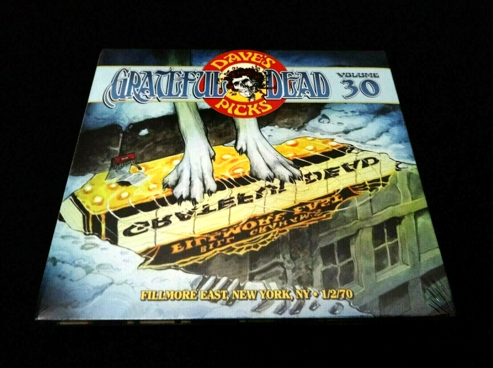 Grateful Dead Dave's Picks 30 Volume Thirty Fillmore East NY 1/2,3/1970 3 CD New