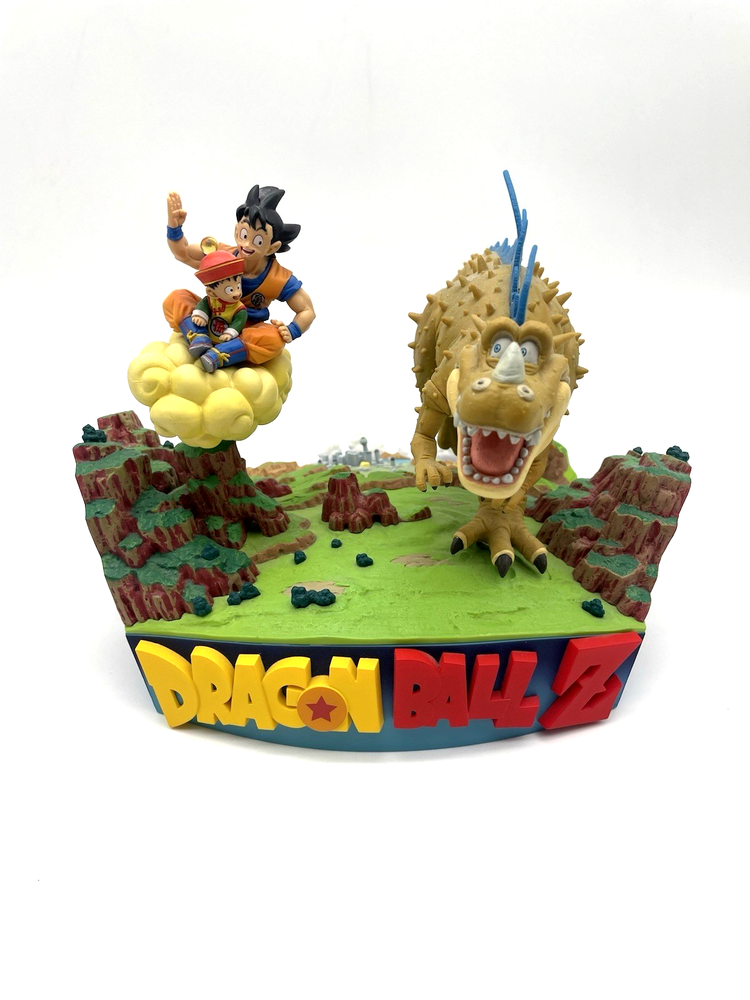 Dragon Ball Z Kakarot Goku Gohan Collectors Edition Statue Diorama