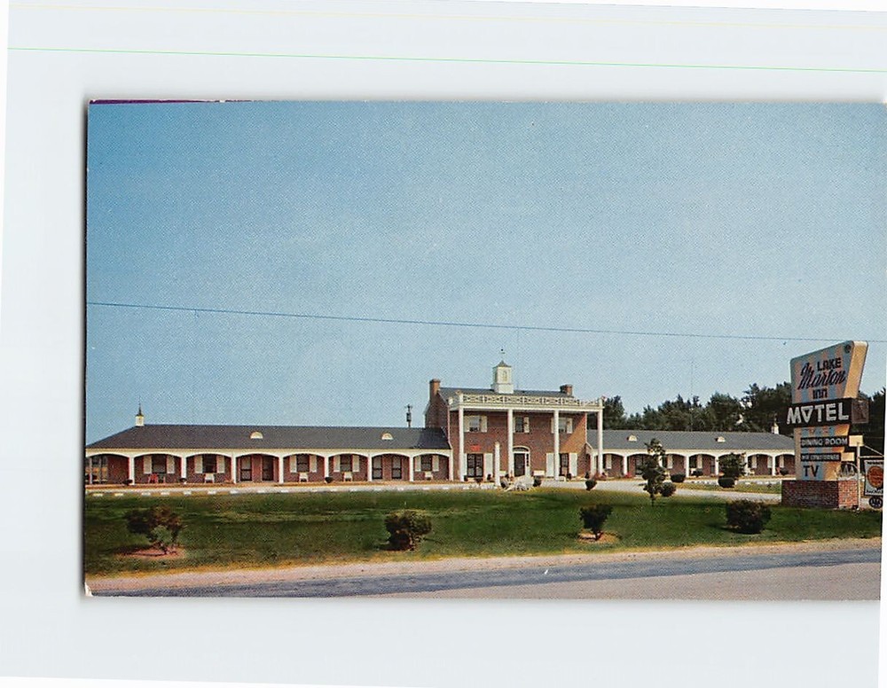 Postcard Lake Marion Inn Summerton South Carolina USA