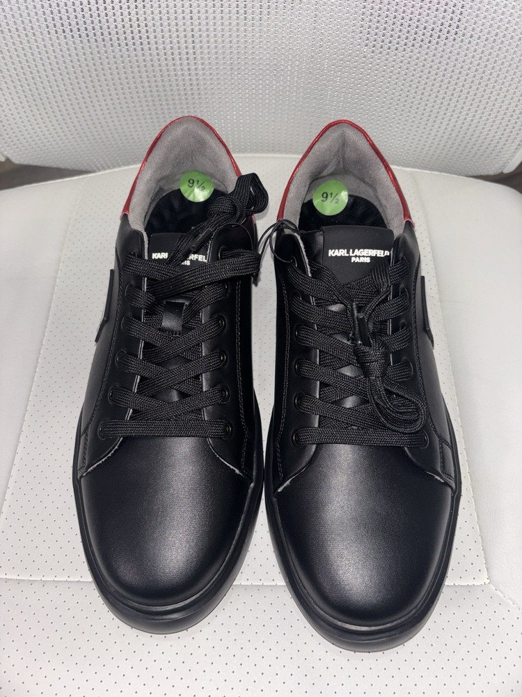 Karl Lagerfeld Paris Sneakers Shoes Leather LF0S9045 size US 9.5M