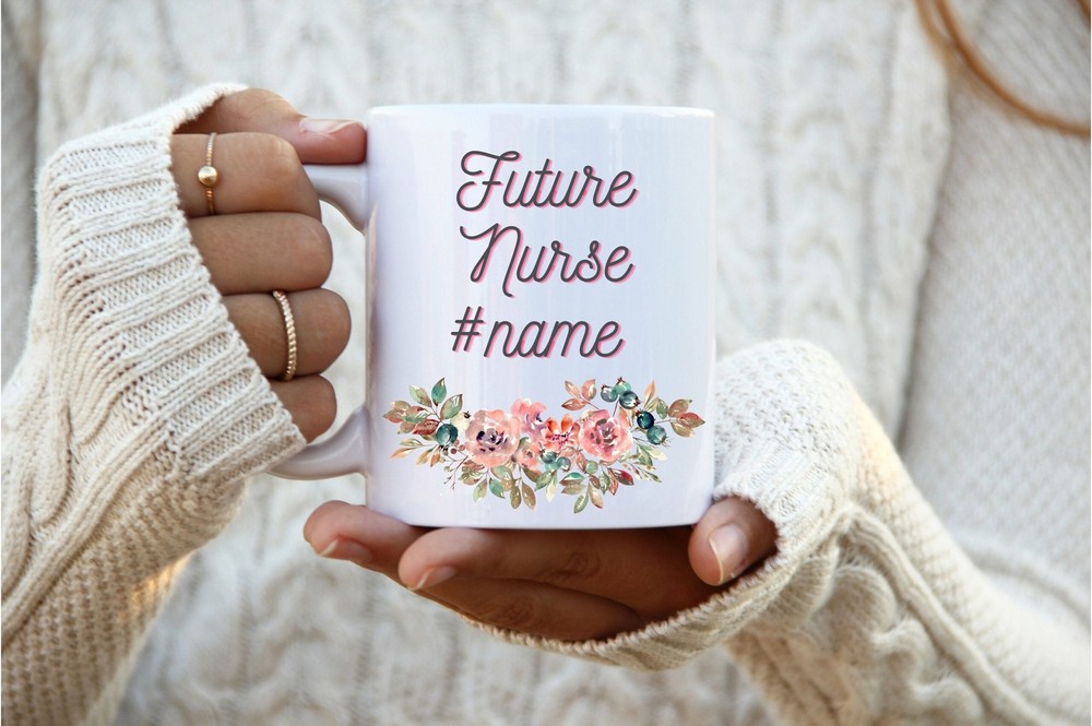 Future Nurse Personalized Mug Personalized Gift Future Nurse Mug Med Student