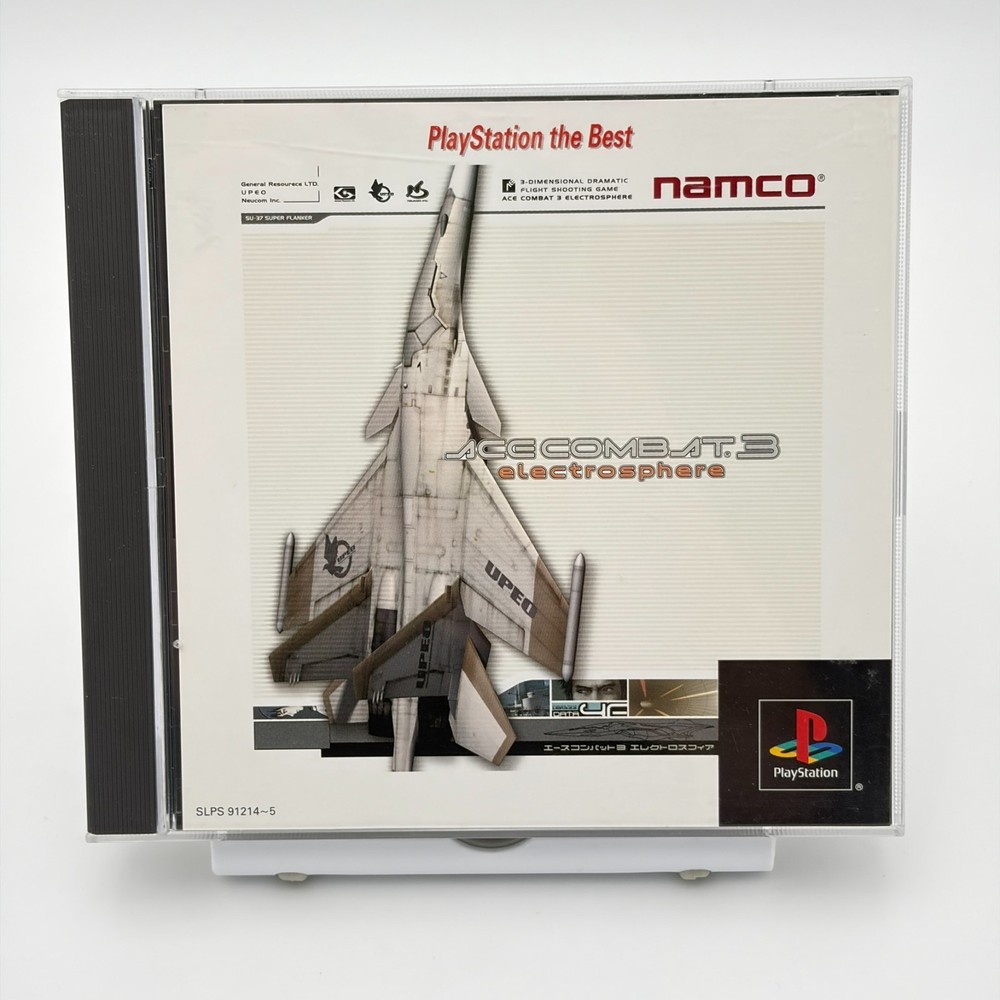 ACE COMBAT 3 Electrosphere PS1 Sony Playstation 1 Japanese Version NTSC-J-image