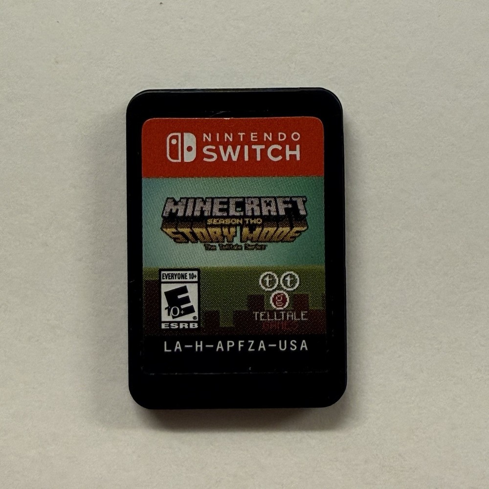 Minecraft Story Mode Season 2 Two Nintendo Switch 2018 Cartridge ONLY Works USA