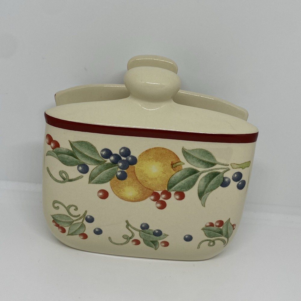 Abundance Fruit Design Napkin Holder Jay Import