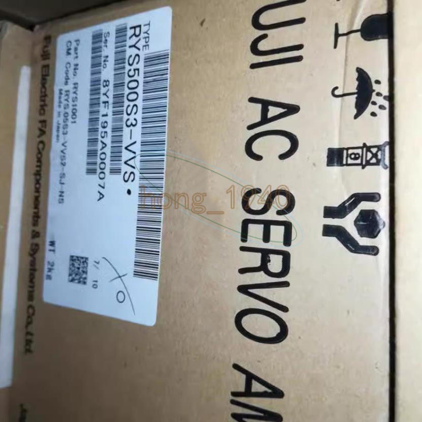 1PCS New Fuji RYS500S3-VVS servo drive