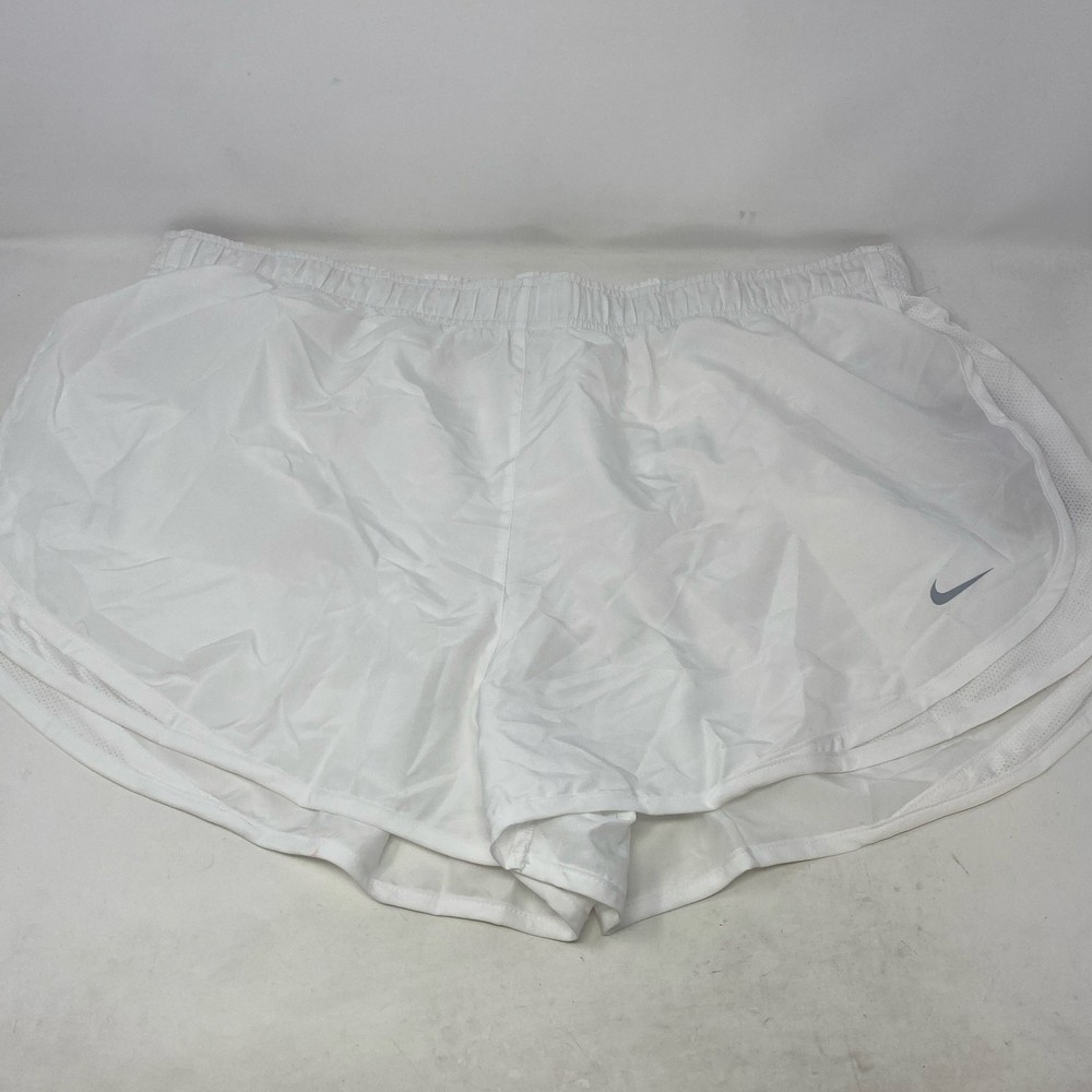 Nike Tempo Dri-FIT Running Shorts White Women’s XXL 3in