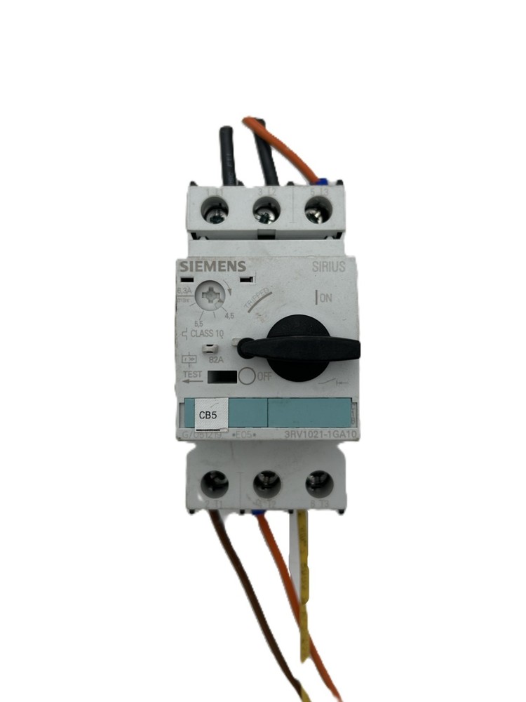 Siemens 3RV1021-1GA10 Sirius Motor Starter Circuit Protector