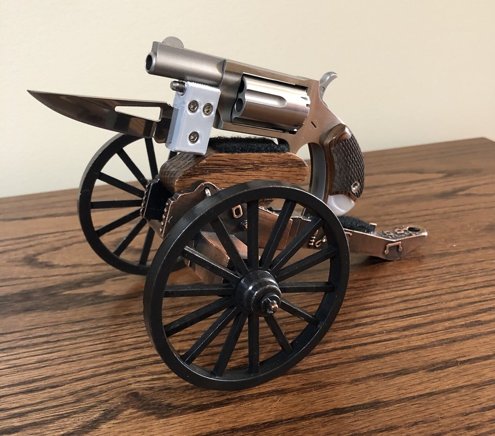 North American Arms (NAA) 22 Mag Hand Cannon Display Stand/Bayonet Sale Package