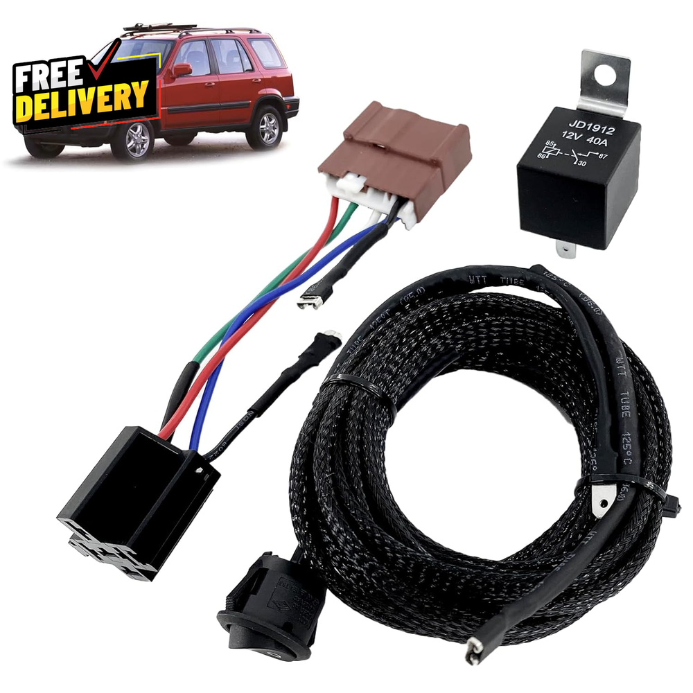 Main Relay Conversion Kit with Kill Switch Fit for Honda Civic 1992-2001 CRV 1..
