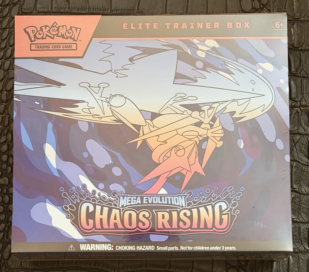 Pokemon TCG: Mega Evolution Chaos Rising Elite Trainer Box ETB SEALED #TCG#Choas