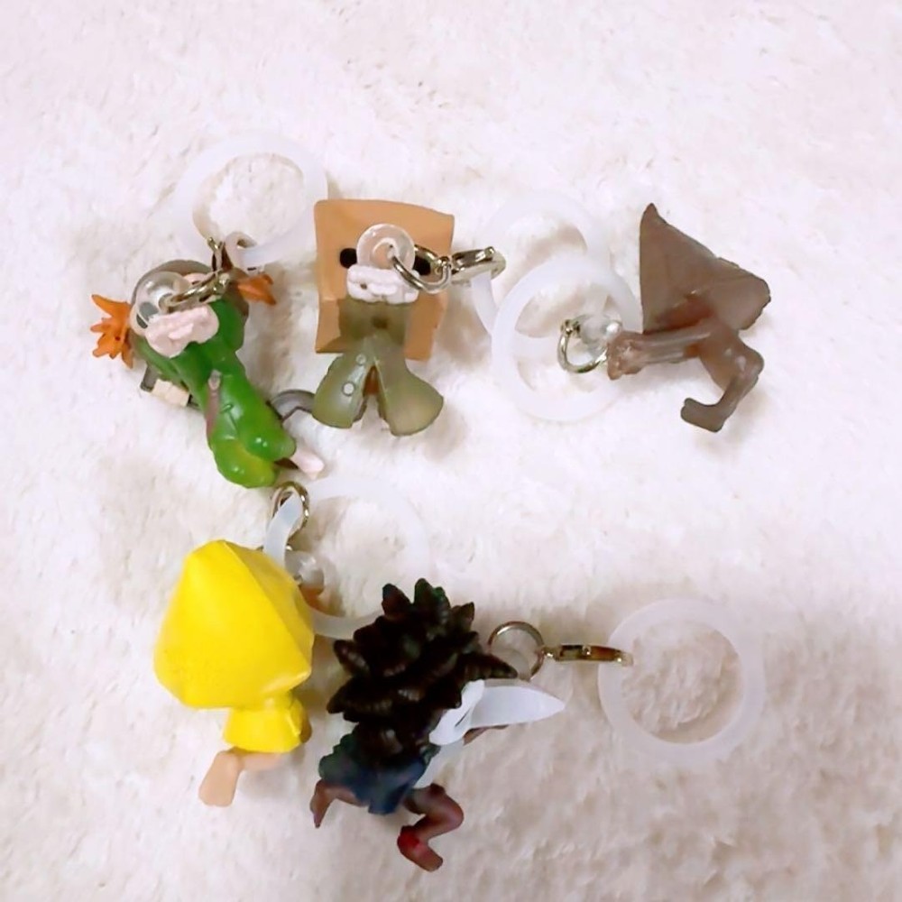 BANDAI LITTLE NIGHTMARES Mejirushi Accessory Complete Set of 5 Capsule Toy