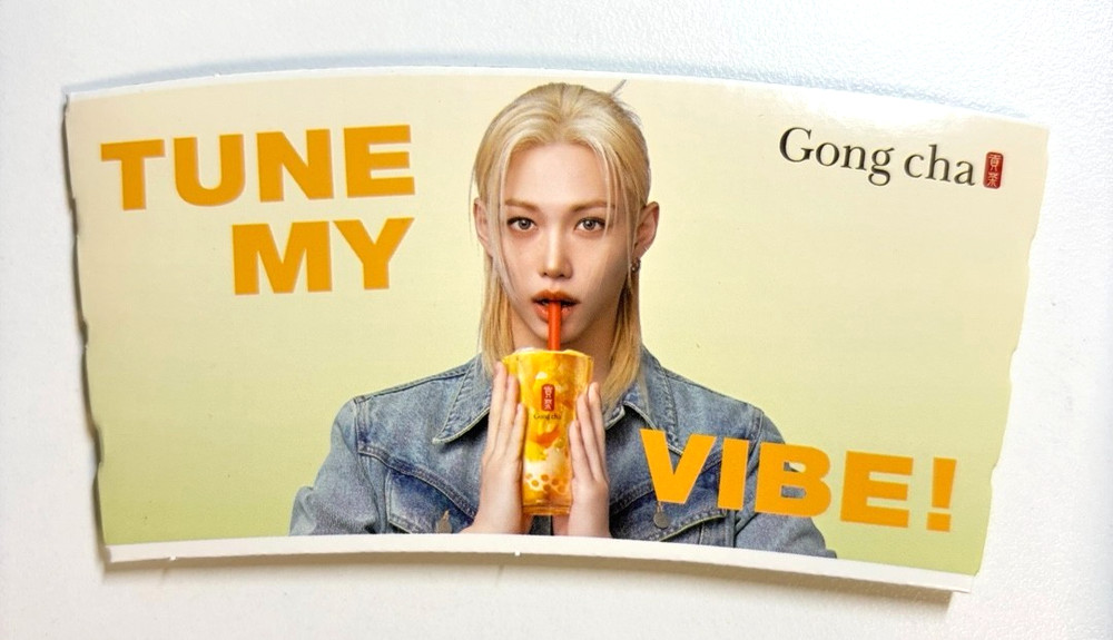 STRAY KIDS FELIX 5 [Gongcha Official CUP Sleeve] New Version / SKZ / K-POP