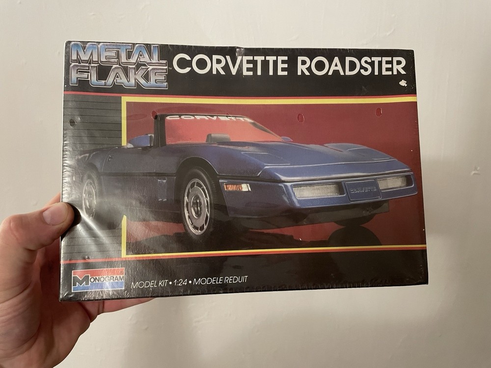 Monogram Corvette Roadster Metal Flake sealed kit 1987