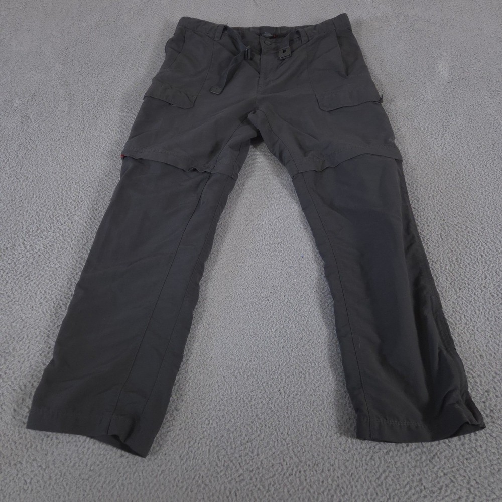The North Face Pants Mens L Gray Paramount Trail Convertible Straight Leg Nylon