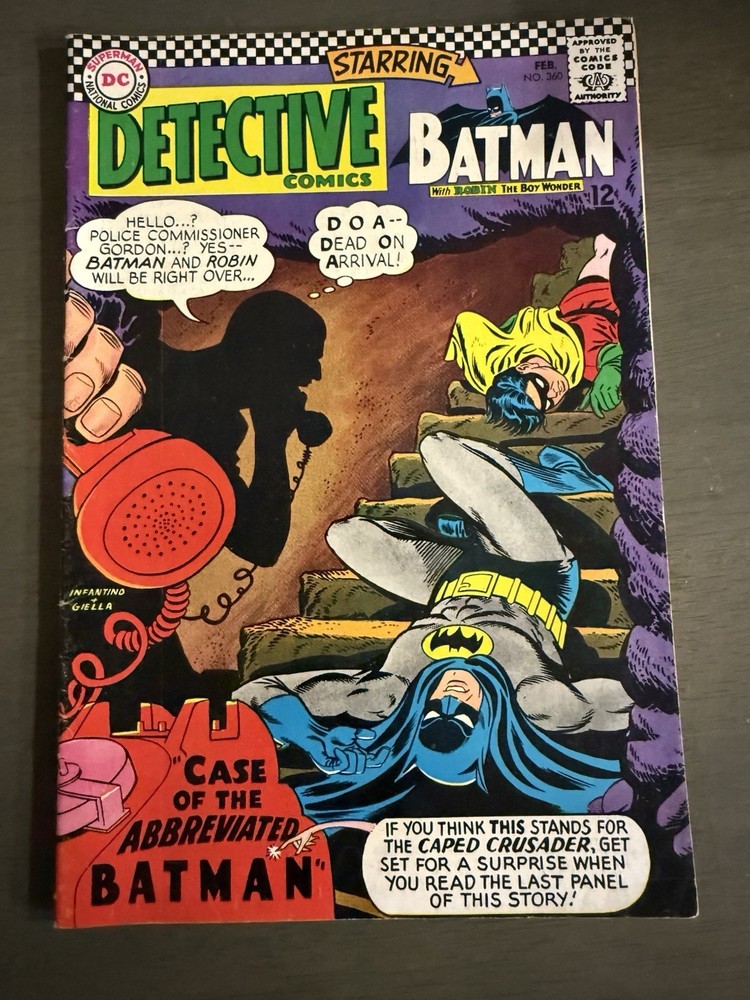 Detective Comics #360 (DC Comics February 1967)
