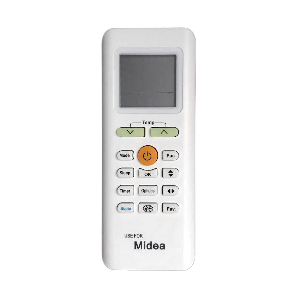 New RG70A/BGEF MIDEA AC Remote Control Compatible with RG70C RG70E/BGEF