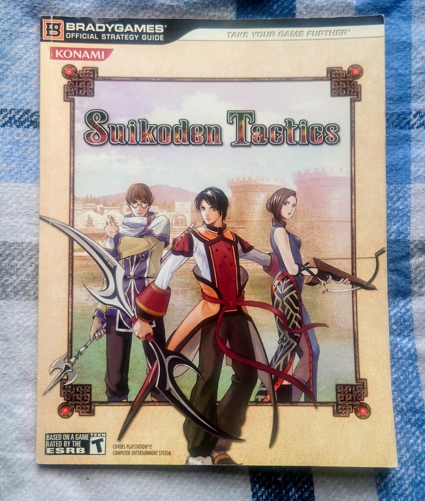 Suikoden Tactics - BRADYGAMES Official Strategy Guide - Konami - PlayStation 2
