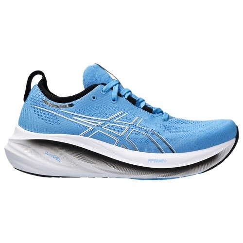 Men Asics Gel-Nimbus 26 Running Shoes Size 13 Blue White Black 1011B794-401