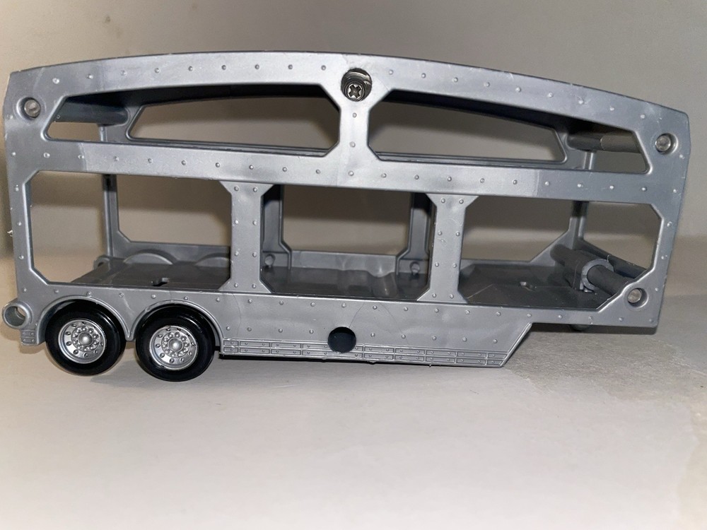 Disney Pixar Cars Lightning Mcqueen Dip And Dump Trailer Replacement Car CarrierGrey