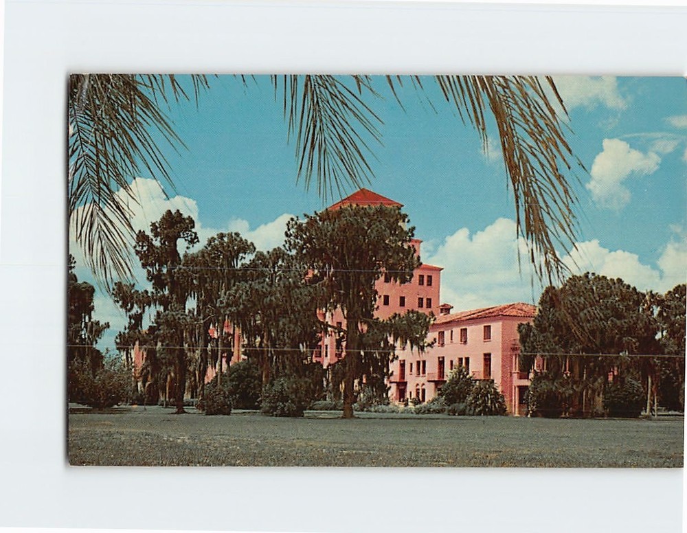 Postcard Harder Hall Sebring Florida USA