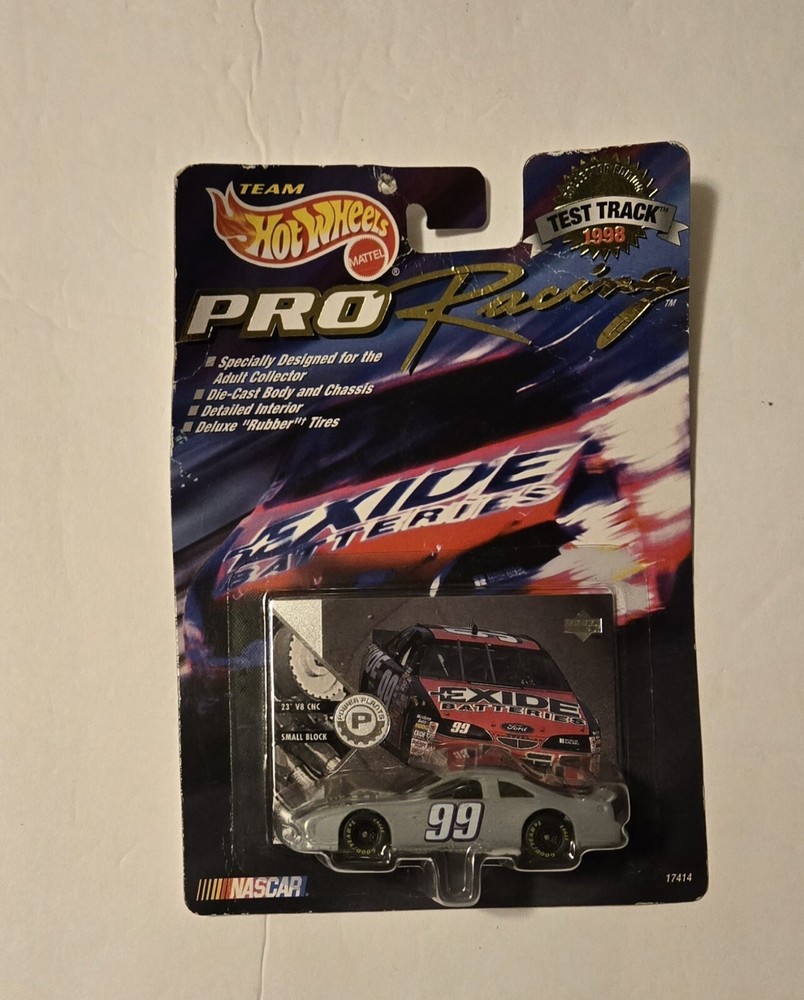 1997 Hot Wheels Racing Team Pro Racing #99 Jeff Burton Collector Vintage