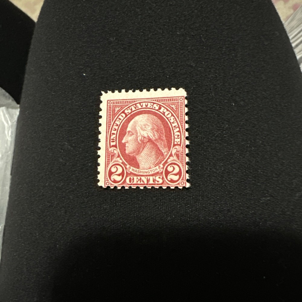 1923 2cent Washington, Carmine Unused Very Rare