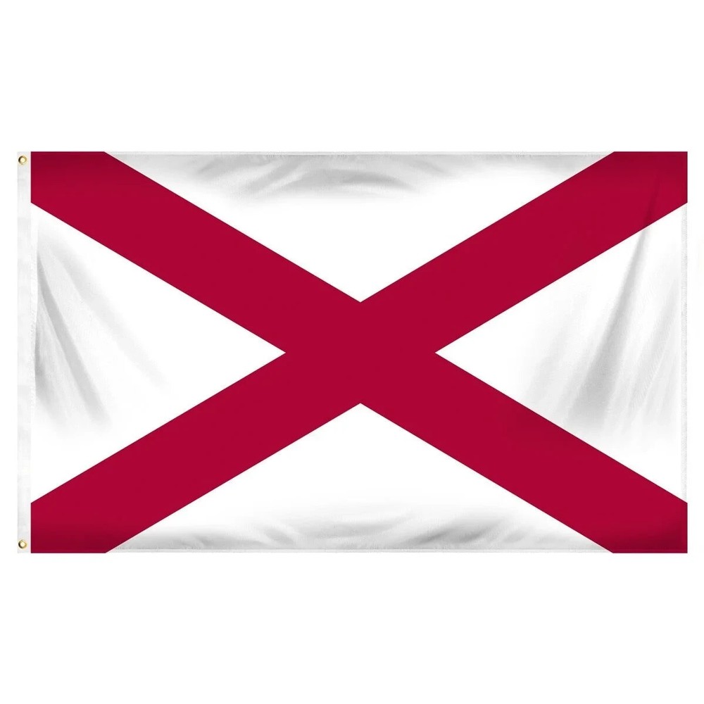 3x5 State of Alabama Flag 3'x5' House Banner grommets super polyester