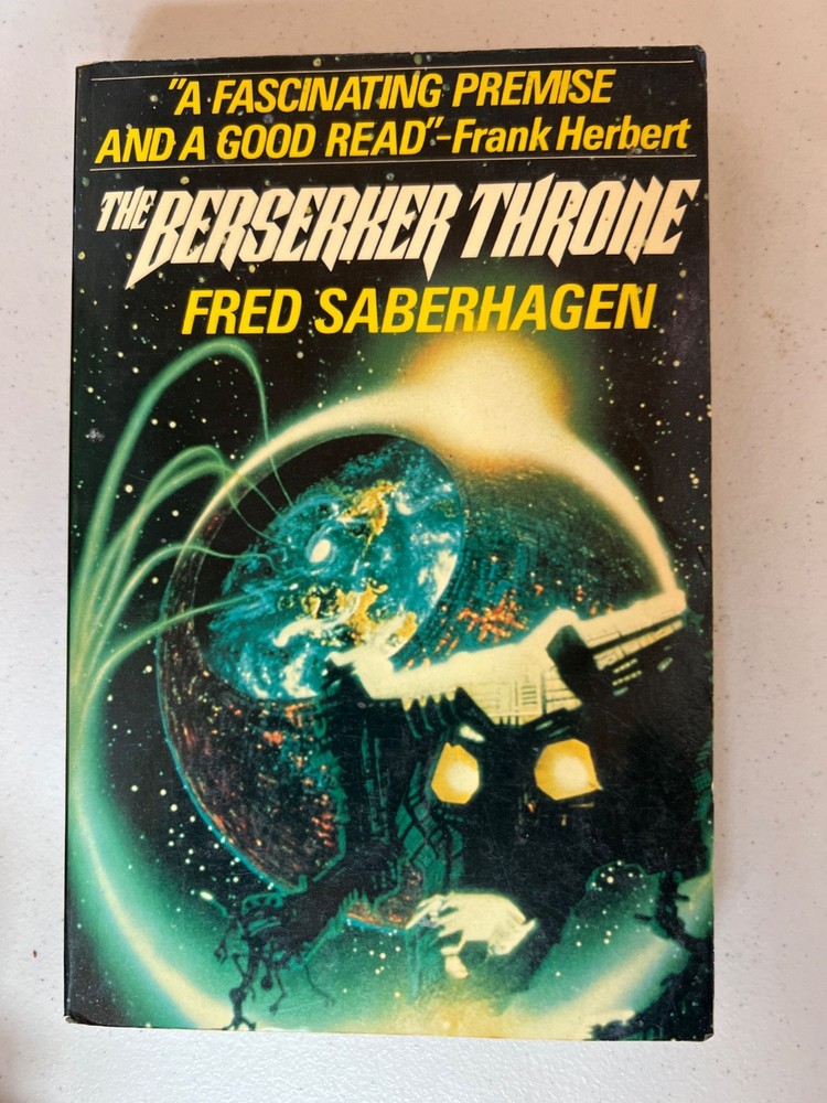 The Berserker Throne By Fred Saberhagen Trade Paperback 1985 Scifi