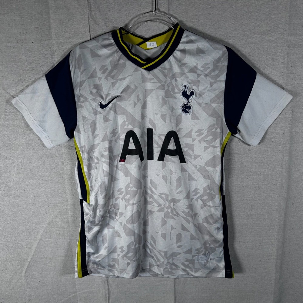 Tottenham Hotspur Nike Aeroswift Jersey Medium White Grey Khu Elia 79 Soccer