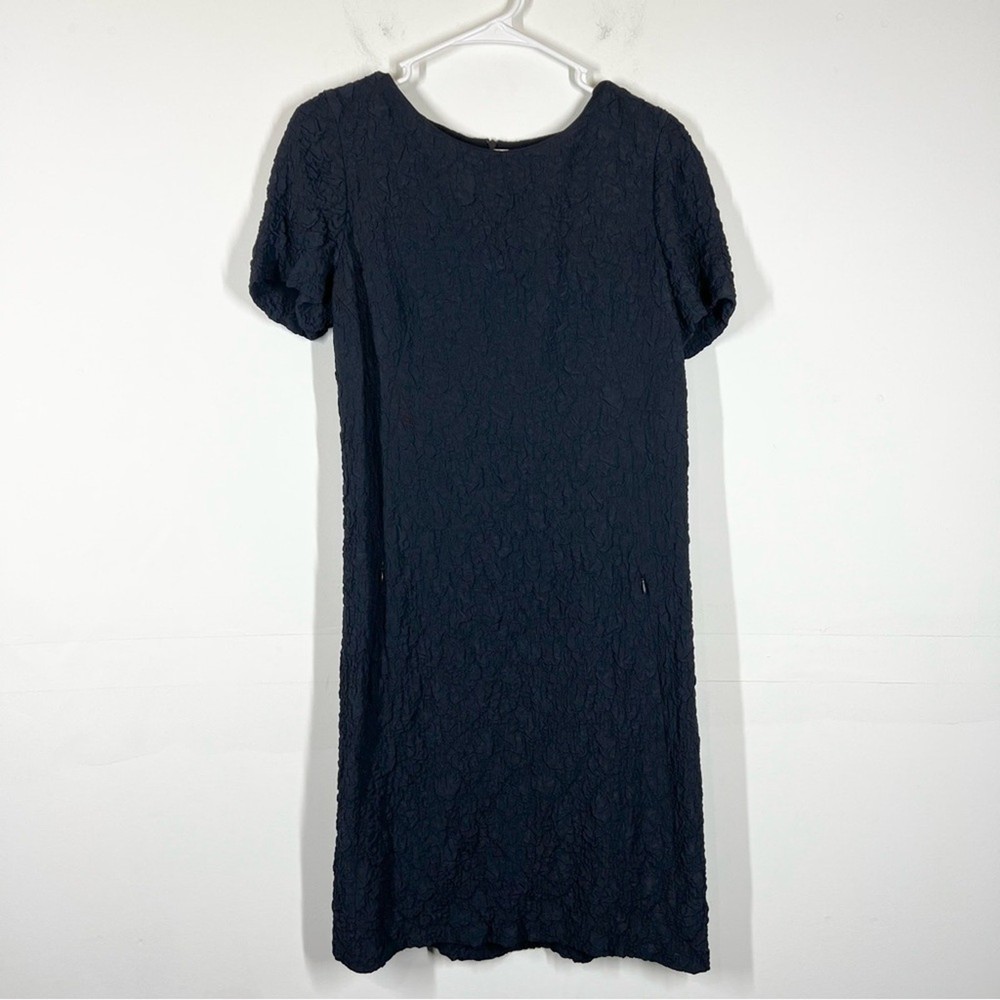 Akris Punto Crinkle Textured Dress Size US 8