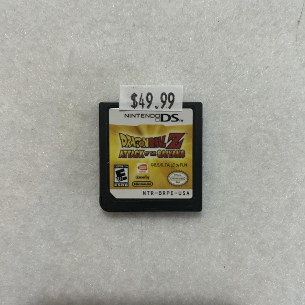 Dragon Ball Z: Attack of the Saiyans (Nintendo DS 2009) Authentic Cleaned Tested