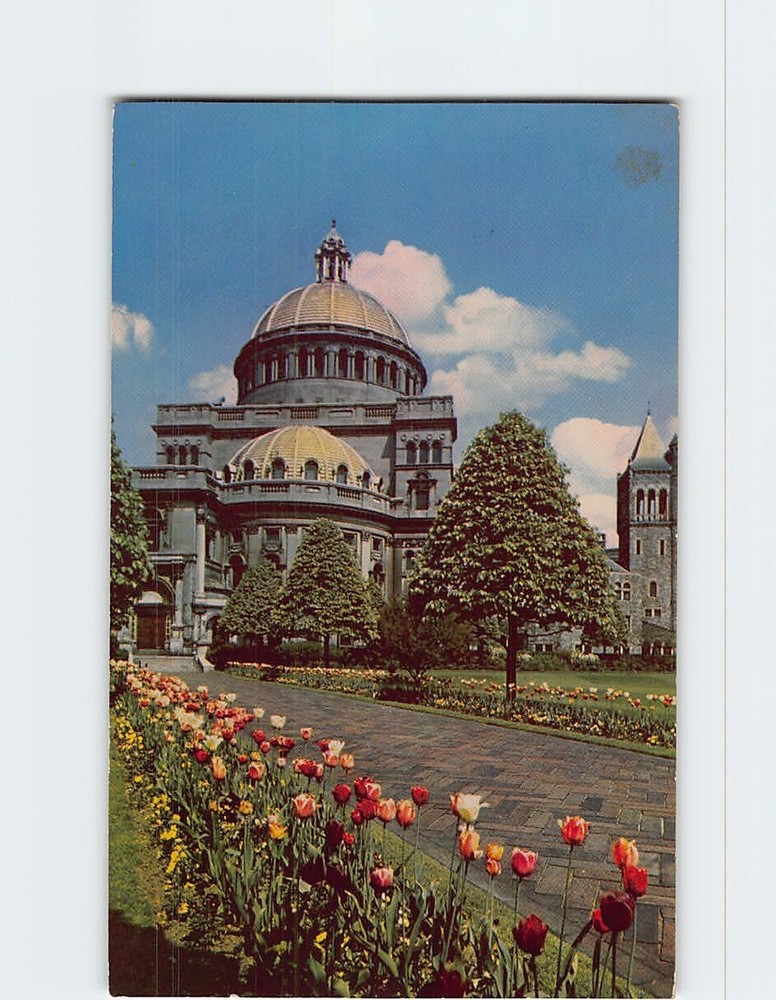 Postcard The First Church of Christ Scientist Boston Massachusetts USA