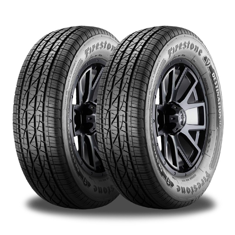 2 Firestone Destination LE3 255/55R18 109H All Season Tires 70K Mileage Warranty