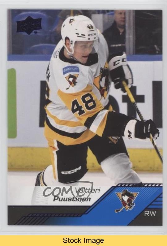 2022-23 Upper Deck AHL Blue Valtteri Puustinen #16 Rookie RC READ 0p0tFulfilled by COMC - World’s largest consignment service
