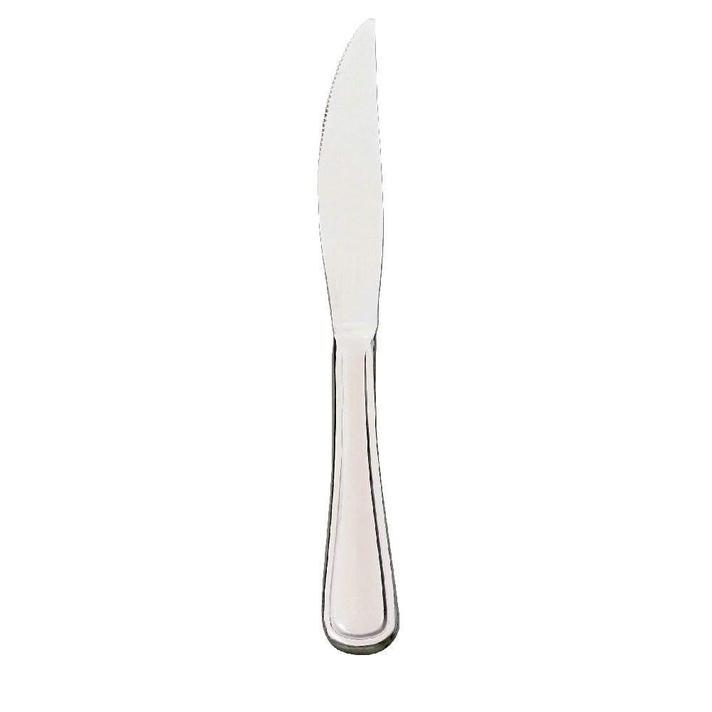 Browne Foodservice 502512 18/0 Stainless Steel 9.25 Steak Knife Dozen Set