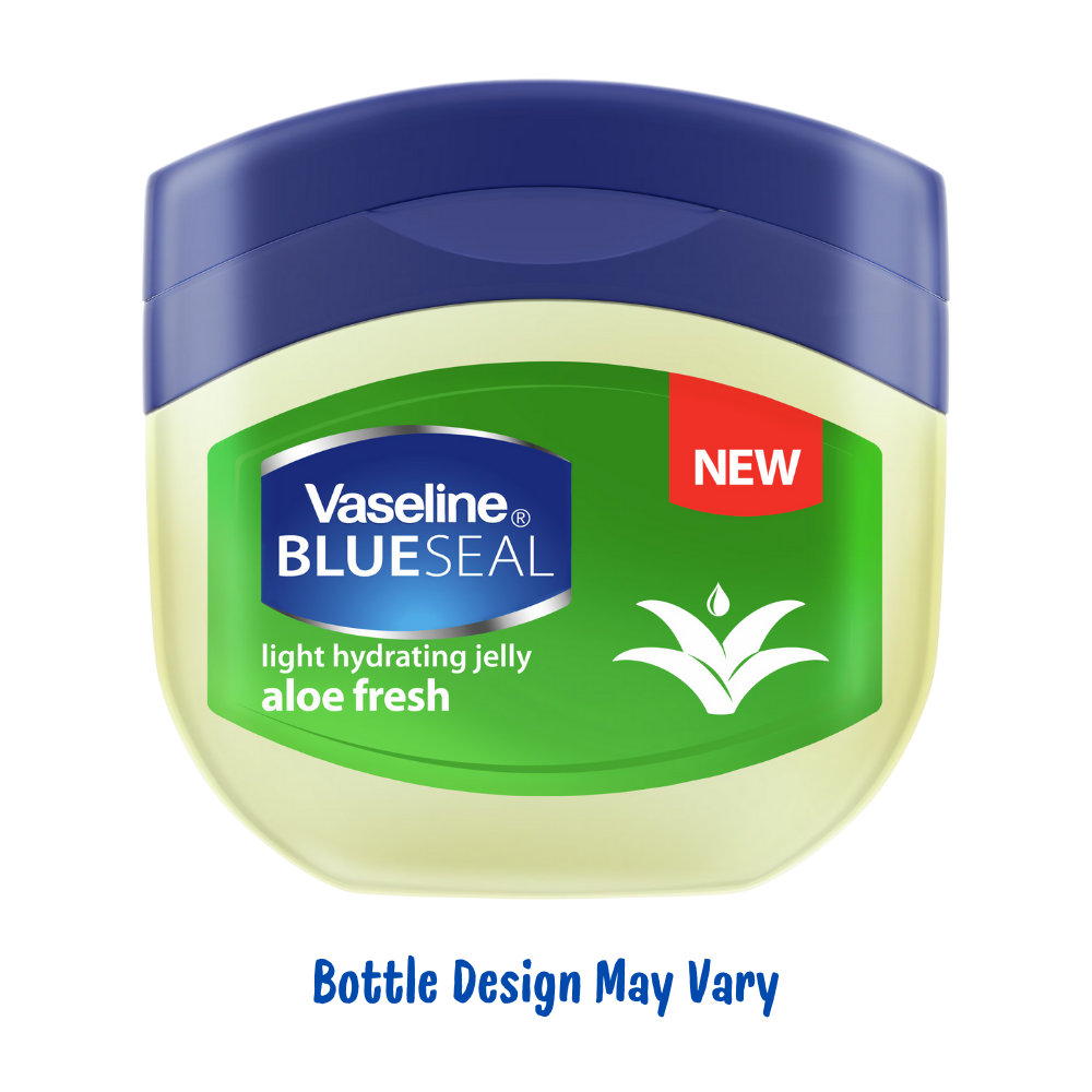 Vaseline BlueSeal Light Hydrating Aloe Fresh Petroleum Jelly 250ml 8.4 Fl Oz