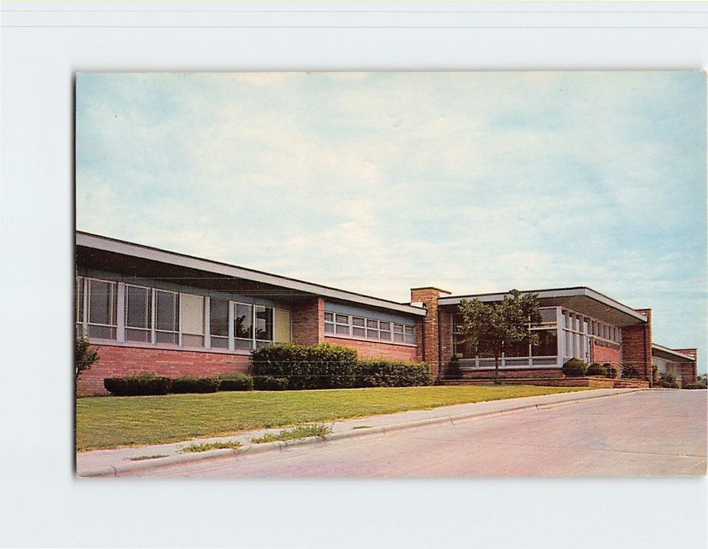 Postcard Greenwood County Hospital Eureka Kansas USA