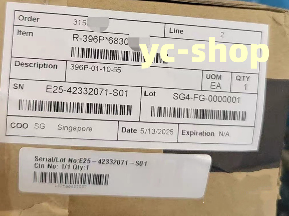 New ROSEMOUNT 396P-01-10-55 pH electrode Fast Shipping via FedEx or DHL